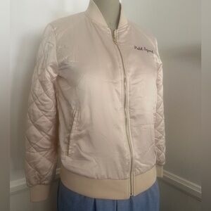 Women's Cream Quilted Jacket
